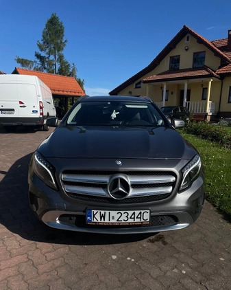 Mercedes-Benz GLA cena 69000 przebieg: 98556, rok produkcji 2014 z Kisielice małe 46